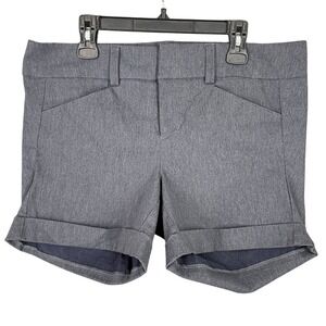 Torrid Shorts Womens 14 Blue Career Casual‎ Everyday Cuffed Preppy Old Money